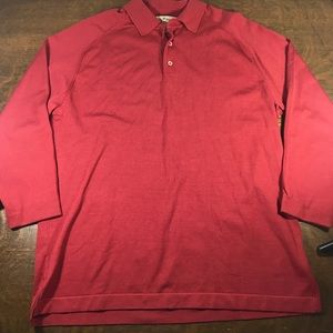 Tommy Bahama Silk Blend 3/4 Sleeve Polo